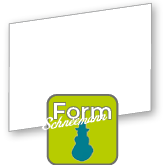Whiteboardplatte in Schneemann-Form konturgefräst unbedruckt