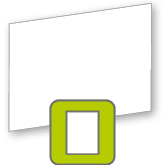 Whiteboardplatte mit freier Größe (rechteckig) unbedruckt