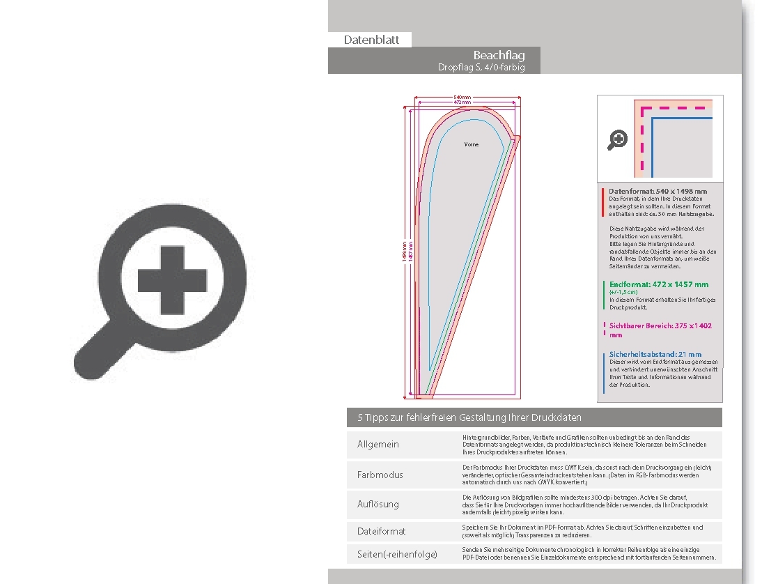 Product Bild beachflag_premium-drop_small__4_0-farbig_bedruckt_inkl__gest__nge_und_1_9-kg-metallbodenplatte