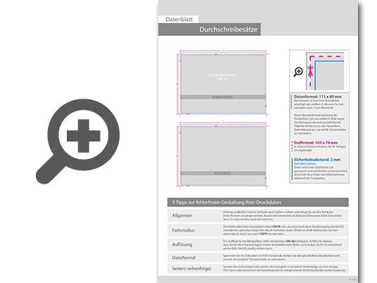 Product Bild durchschreibes__tze_din_a7_hoch__5-fach__4_0-farbig__100_s__tze_je_block